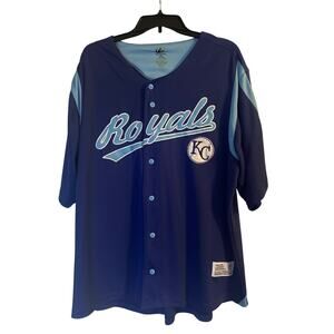 GUC MLB Dynasty Series Kansas City Royals Baseball Jersey Shirt Size XL 46-48
